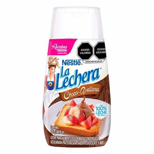 Leche Condensada Nestlé La Lechera Sirve Fácil Choco Avellana 325g