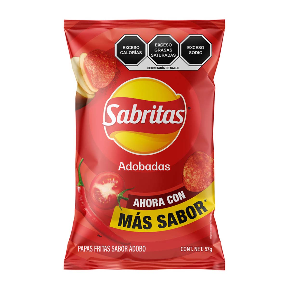 Papas Fritas Adobadas Sabritas 57g | Chedraui