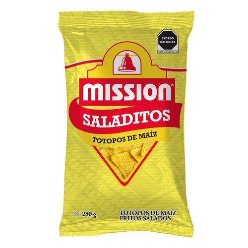 Totopo Mission Maiz con Sal 280g