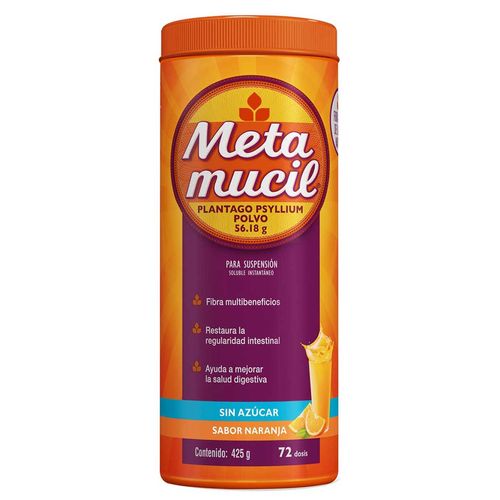 Polvo Metamucil Sabor Naranja 425g