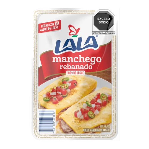 Queso Lala Manchego Rebanado 400g