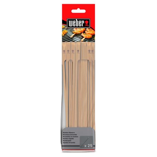 Brochetas de Bambú Weber