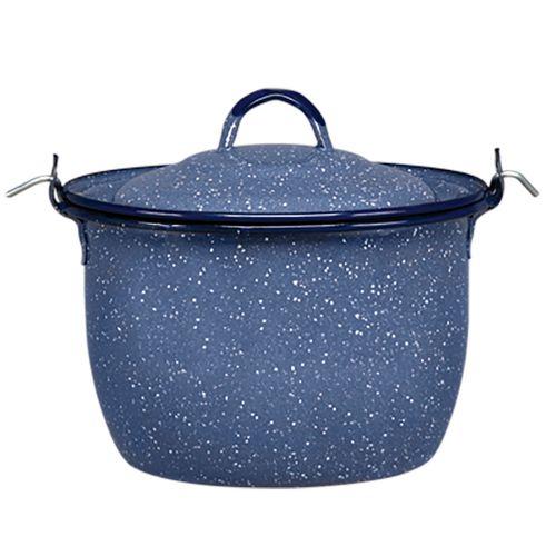 Olla Cinsa Convexa Lila Jaspeado 20cm