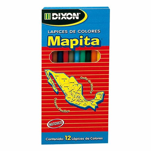 Lápices de Colores Mapita 12 Piezas
