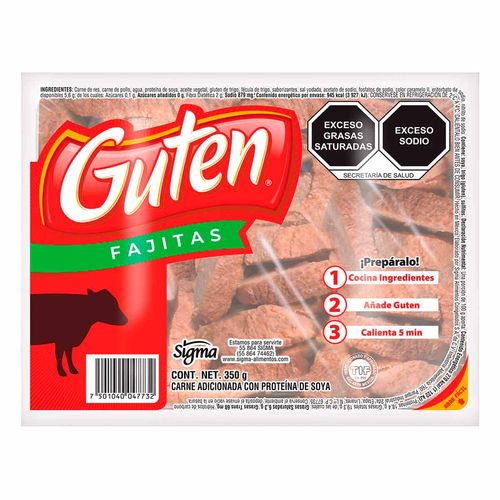 Fajitas de Res Guten 350g