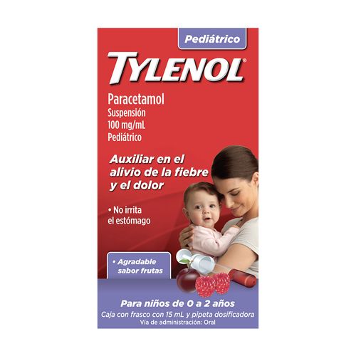 Suspensión Pediátrica Tylenol Analgésico 15ml