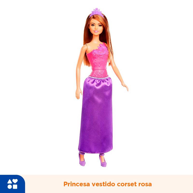 Muneca Barbie Dreamtopia Surtido de Princesas