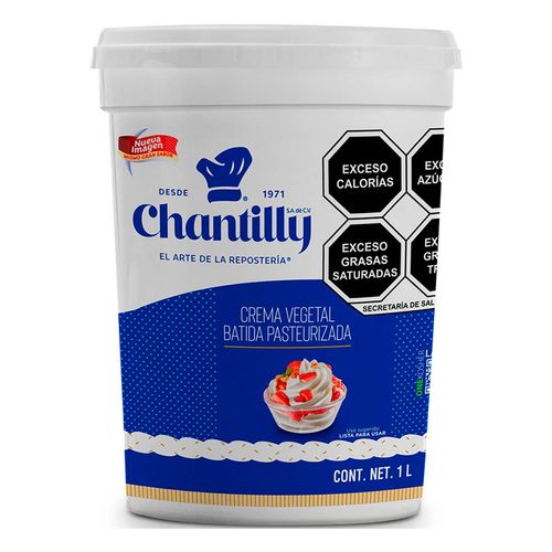 Crema Chantilly Dulce 1L