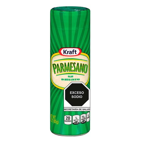 Queso Parmesano Kraft 85g