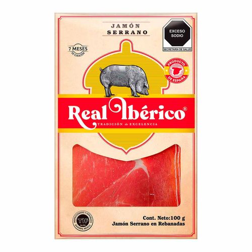 Jamón Serrano Real Ibérico 100g