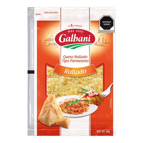 Queso Parmesano Galbani Rallado 300g