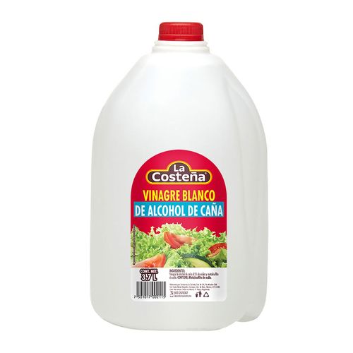 Vinagre Blanco La Costeña De Alcohol de Caña 3.7L