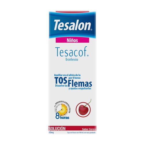 Tesalon Tesacof Niños Tos con flema Jarabe 100ml