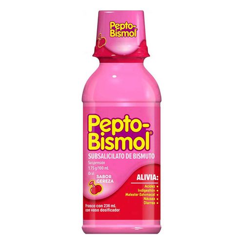Suspensión Pepto Bismol Cereza 236ml