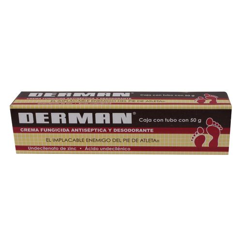 Crema Derman Pie de Atleta Tubo con 50g