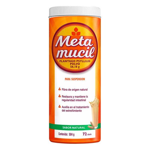 Polvo Metamucil Natural 504g