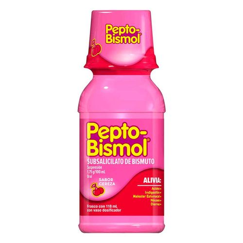 Suspensión Pepto Bismol Cereza 118ml
