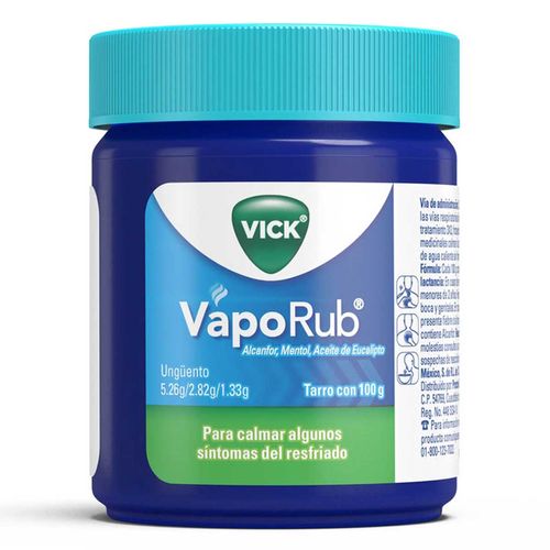 Unguento Vick Vaporub Regular 100g
