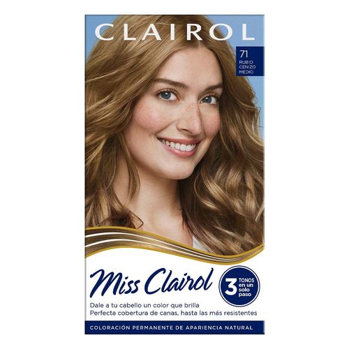 Tinte de Cabello Miss Clairol 73 Rubio Acaramelado.