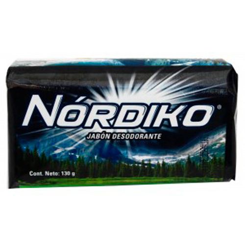 Jabón en Barra Nordiko Desodorante Antibacterial 130g.