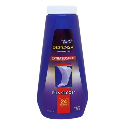 Talco para Pies Silkamedic Extrasecante 150g