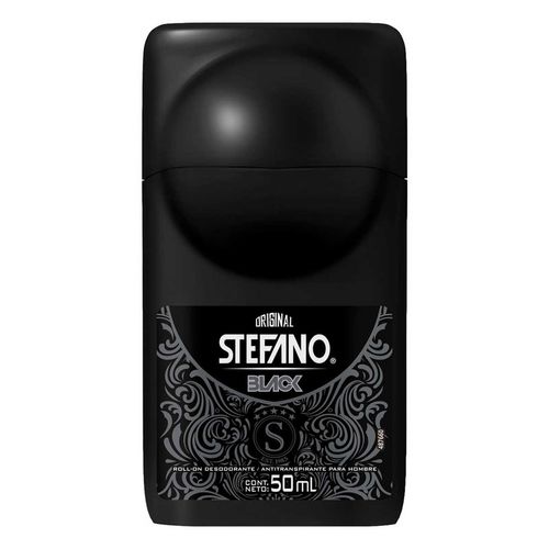 Antitranspirante en Roll On Stefano Black 50ml.