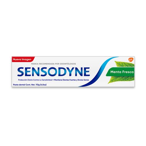 Crema Dental para la Sensibilidad Sensodyne Blanqueador + Antisarro 113 g.