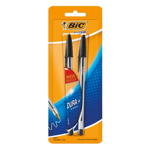 Bolig Bic Punto Medio 2pz Negro.