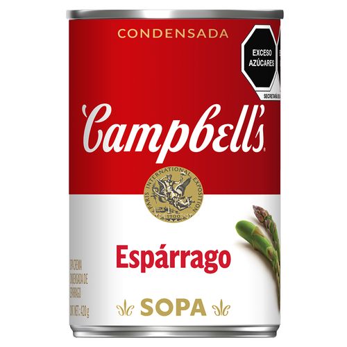 Sopa Crema Campbell's de pollo con champiñones Condensada 420g