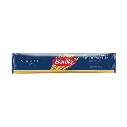 Pasta Barilla Spaghetti No. 5 200g.