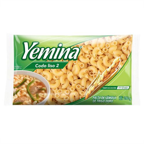 Sopa de Codo liso Yemina No.2 200g