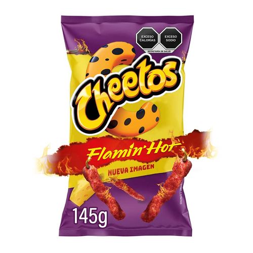 Botana De Queso Sabritas Cheetos Xtra Flamin Hot 145g