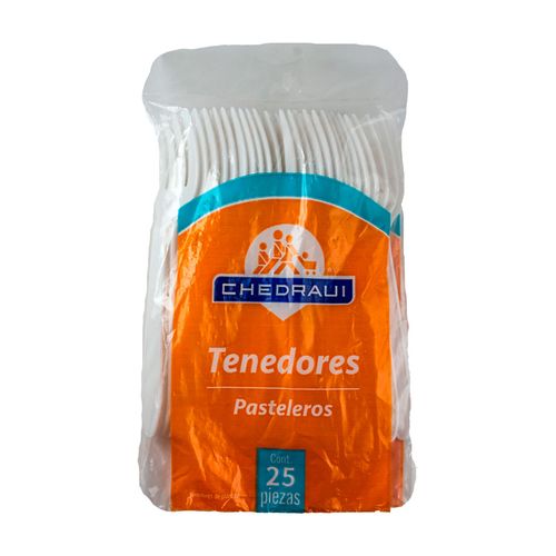 Cucharas Desechables Chedraui Pasteleras 25 Cucharas