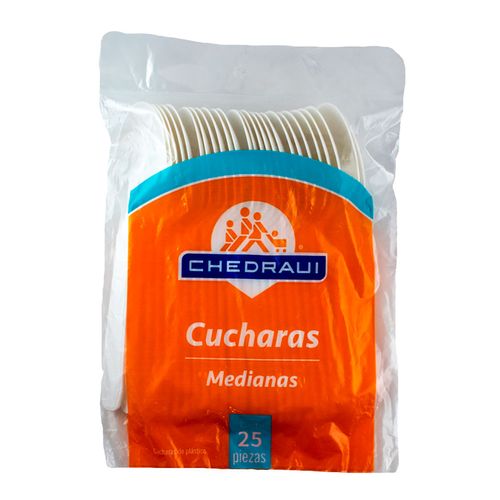 Tenedores Desechables Chedraui Medianos 25 Tenedores