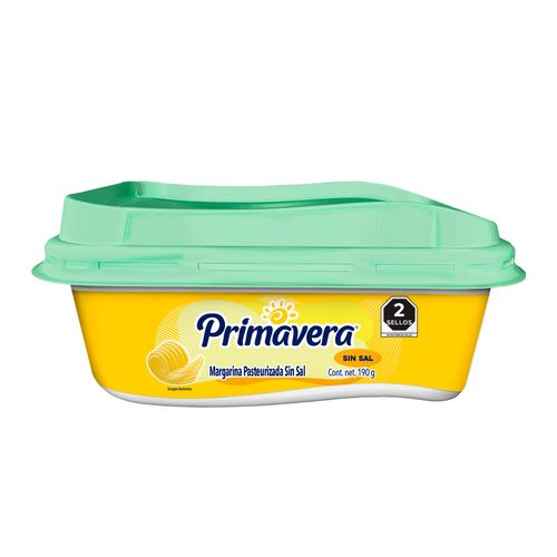 Margarina Primavera Chantilly Sin Sal 190g.