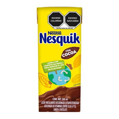 Leche Nestlé Nesquik sabor chocolate 240ml