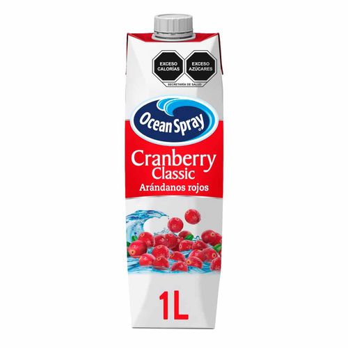 Ocean Spray Bebida de Arándano y Uva 1L