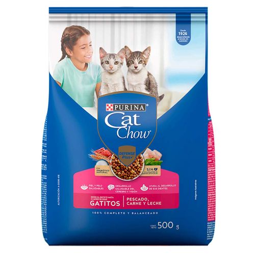 Croquetas Purina Cat Chow Adultos Pescado 500g.
