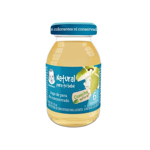 Jugo Gerber Cosecha Natural Etapa 2 Pera 175ml