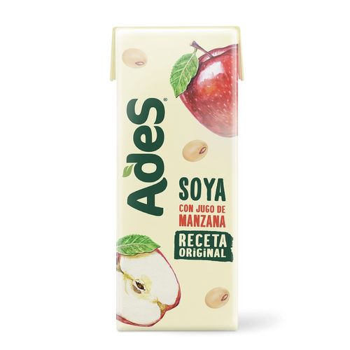 AdeS Bebida de Soya Manzana 200ml
