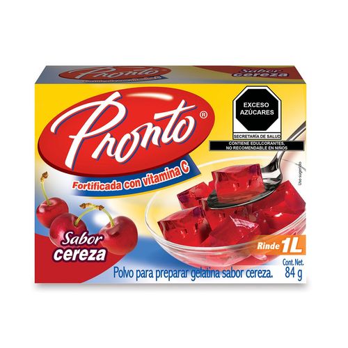 Gelatina Pronto Sabor Uva 84g.
