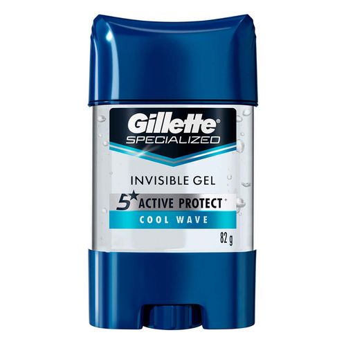 Antitranspirante en Gel Gillette Power Rush 82g.