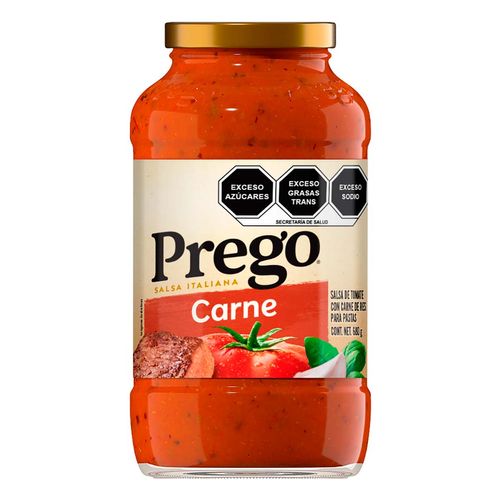 Salsa de Tomate Prego con Tres Quesos para Pastas 680g.