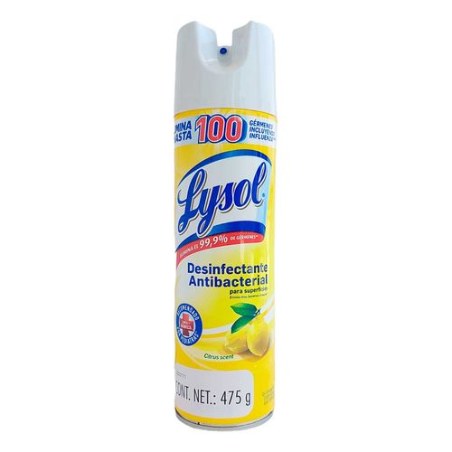 Desinfectante Lysol Lemon Bre 475g