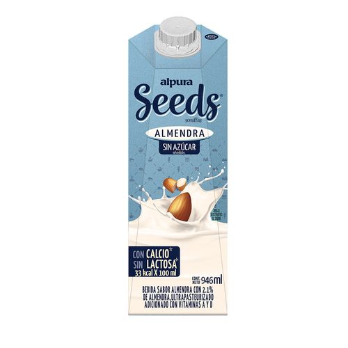 Alpura Seeds Almendra 946ml