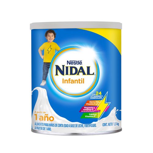 Alimento para Niños de Corta Edad Nidal Infantil Lata 1.5kg