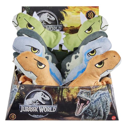 Peluche Jurassic World de Dinosaurio Mini con Sís