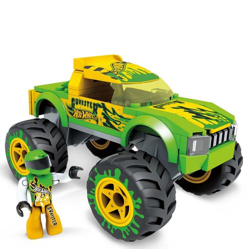 Juguete de Construcción Mega Construx Hot Wheels Gunkster