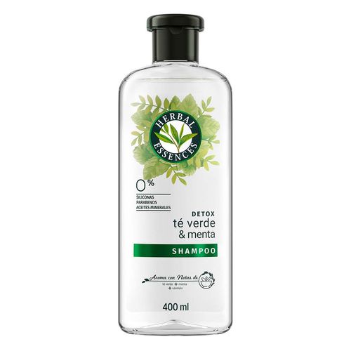 Shampoo Herbal Essences Detox Té Verde & Menta 400ml
