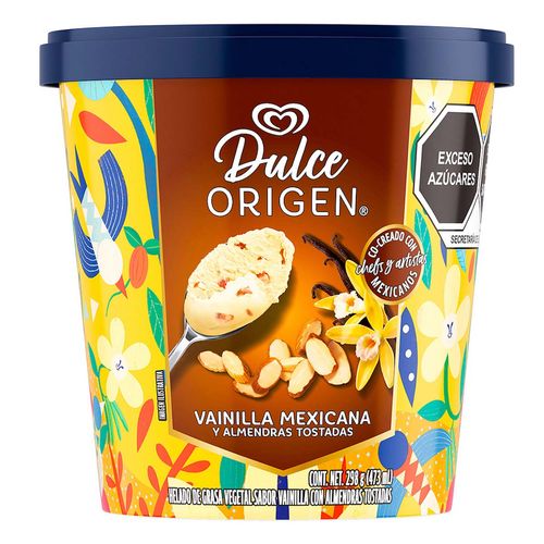 Helado Holanda Dulce Origen Vainilla Mexicana 473ml